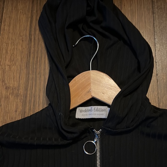 Weekend Edition Hooded Top Size Small - Picture 4 of 5